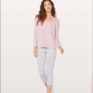 Lululemon Back In Action Long Sleeve V
Heathered Petals